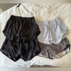Lululemon shorts hotty hot shorts